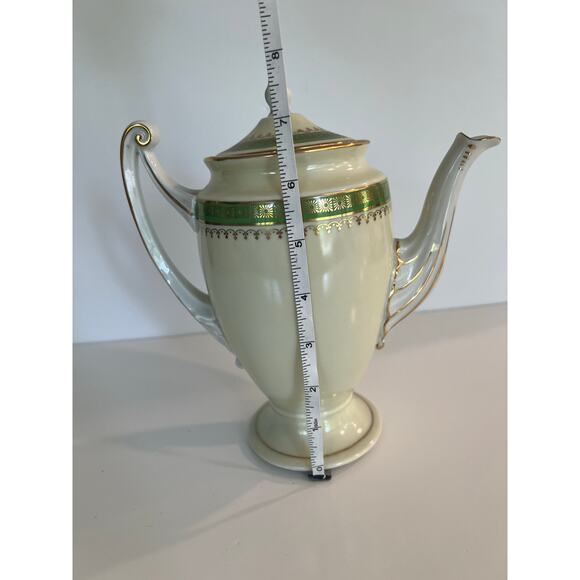 20th Century Czech Demitasse Coffee Pot Creamer & Covered Sugar JL - Picture 6 of 15